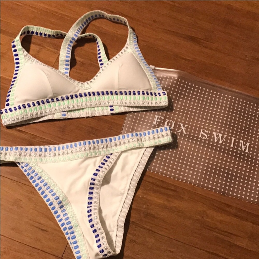 White fox Swimsuit